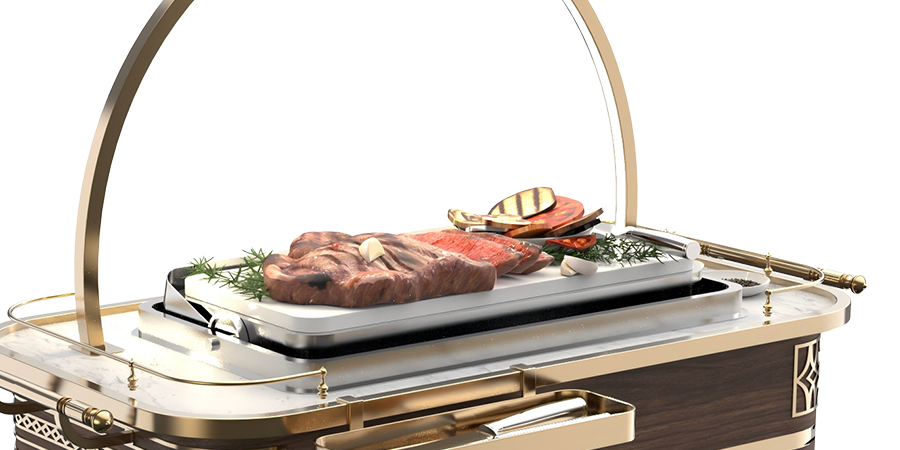 Prep Zone/ cooking Zone/Serving Zone