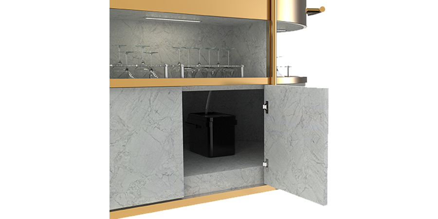 Hidden storage space