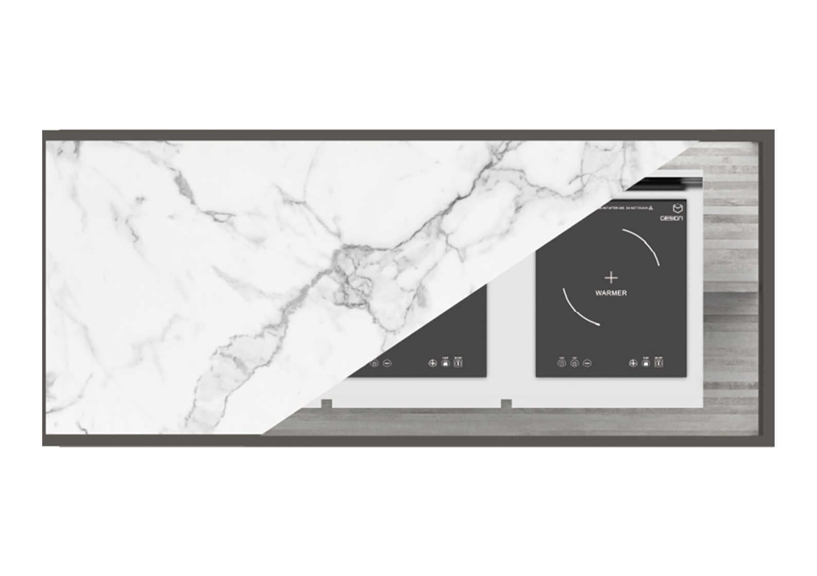 Nano-microcrystalline stone tabletop