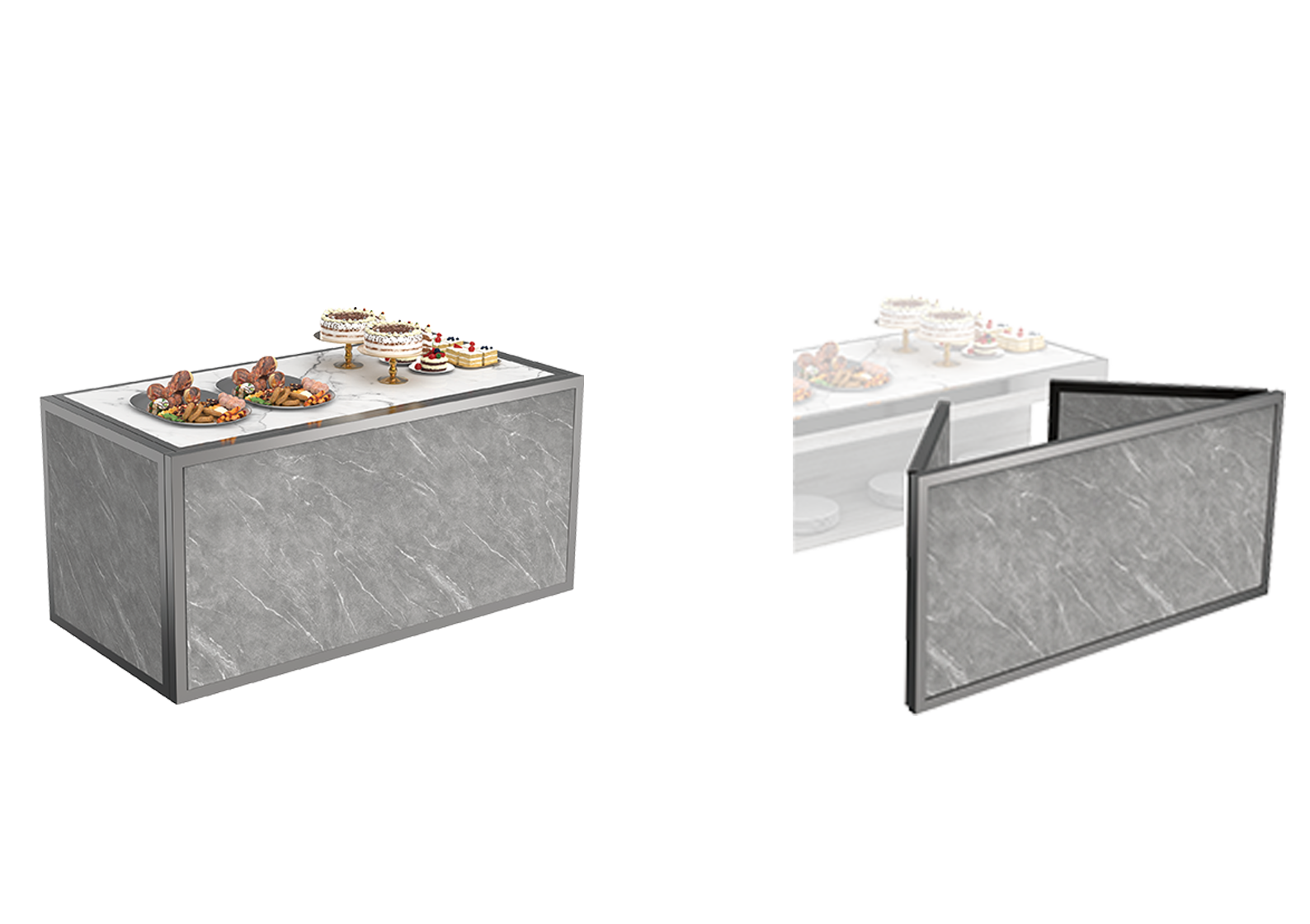 Removable front panel