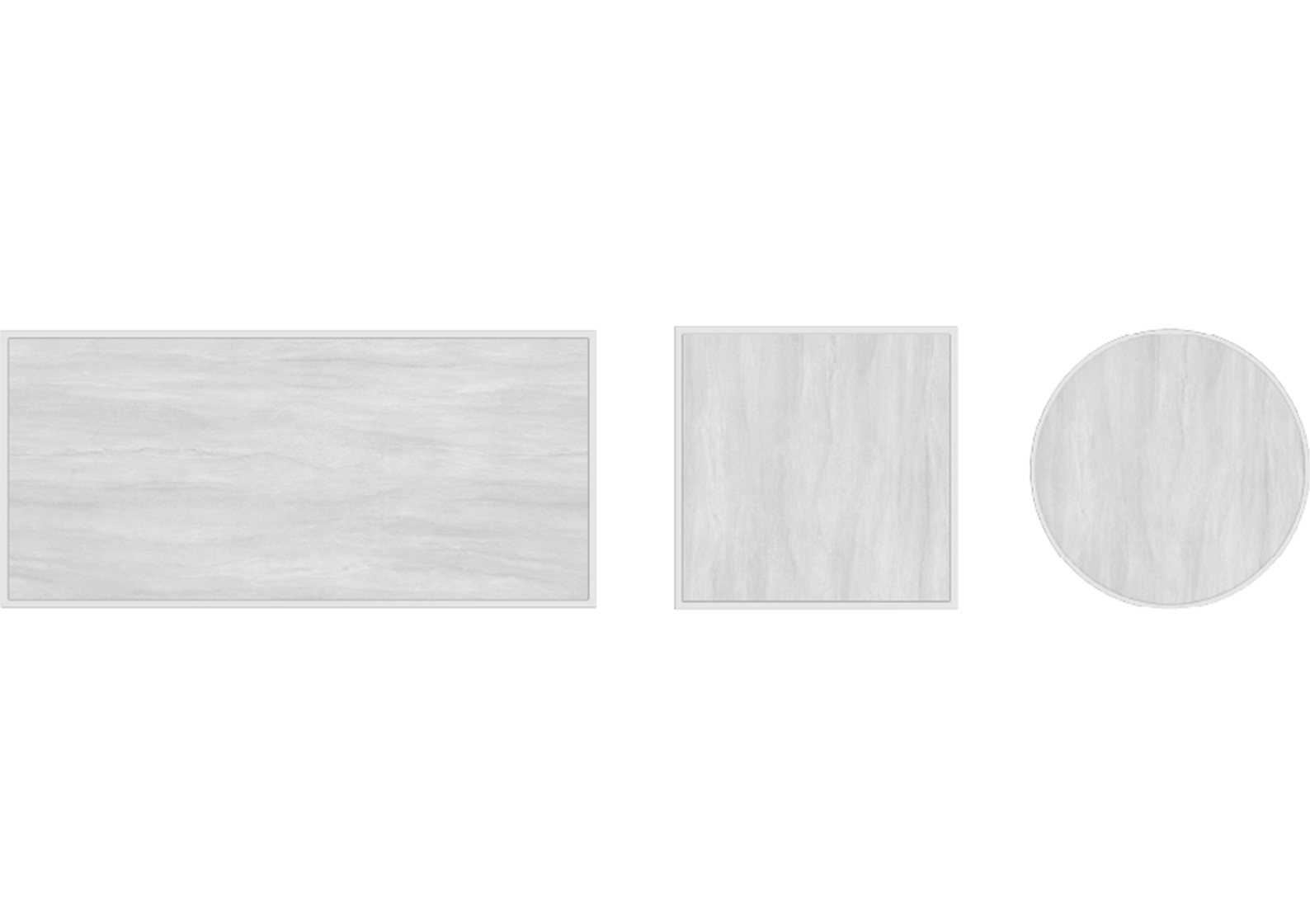 多种桌面形状可选