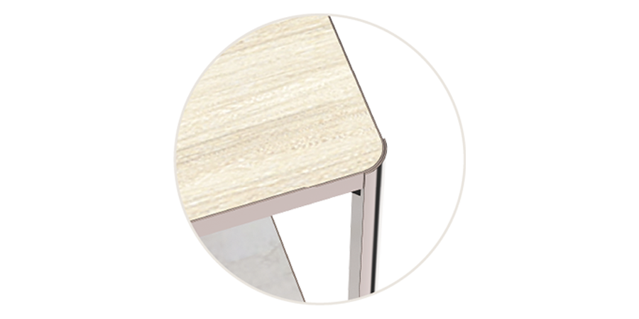Rounded edge design